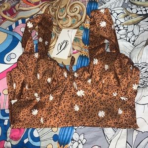 Verge Girl - Do What You Want Top in Leopard